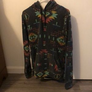 Men’s medium Aztec design sweatshirt/hoodie